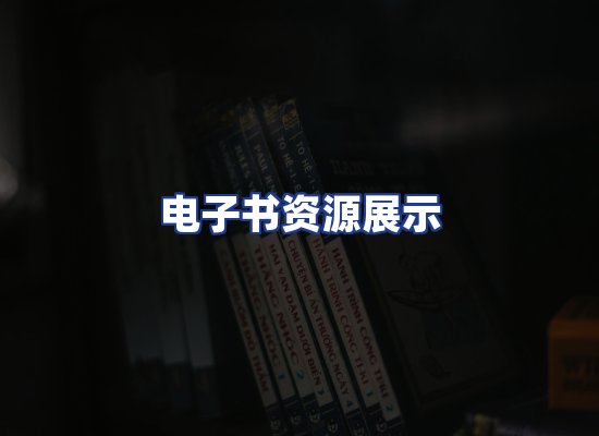 电子书资源展示